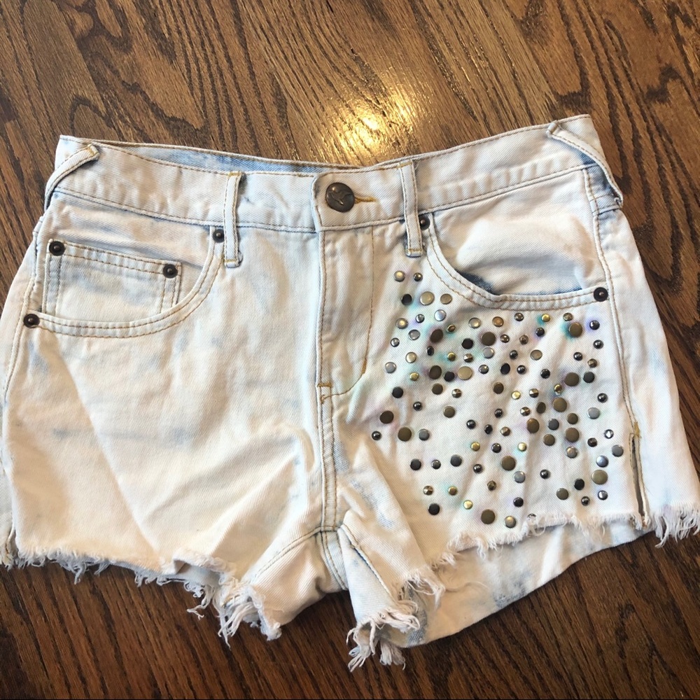 Free People Denim Shorts